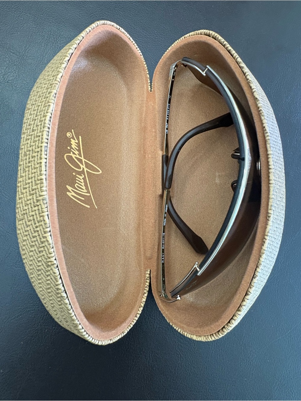 Maui Jim Vintage “sandbar” 511 16 Wrap sunglasses - Picture 14 of 16